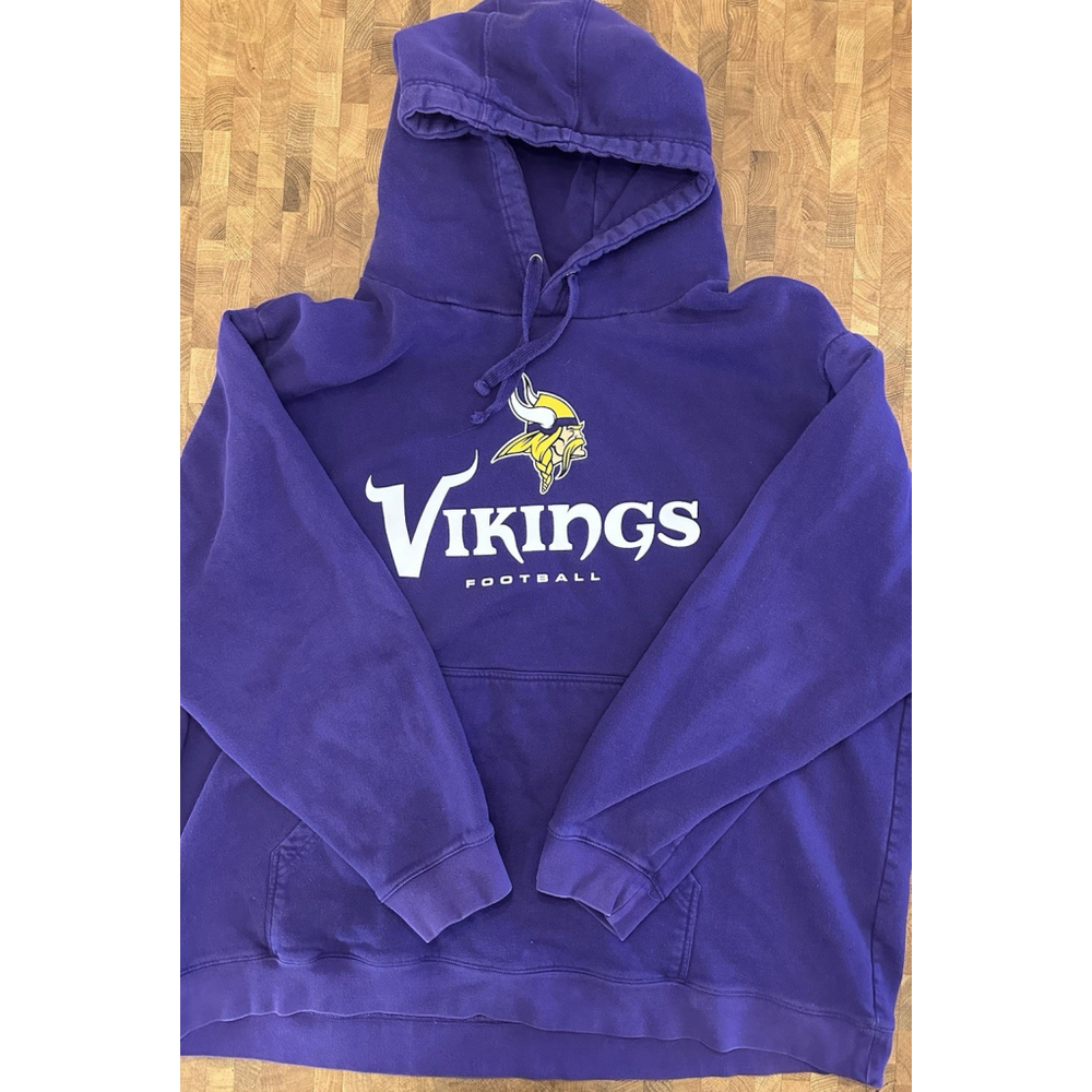 Minnesota Vikings Hoodie Mens Size 4XL Purple NFL Football